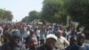 Manifestação na cidade do Namibe (Foto de Arquivo).