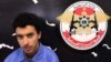Hashim Ramadan Abedi appears inside the Tripoli-based Special Deterrent anti-terrorism force unit after his arrest on Tuesday for alleged links to the Islamic State extremist group, May 24, 2017.
