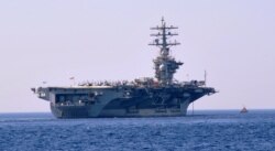 Samolyot tashuvchi "USS Dvayt Ayzenxauer" kemasi