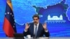 FILE - Venezuelan President Nicolas Maduro speaks during a press conference at the Miraflores Presidential Palace in Caracas, on August 16, 2021.