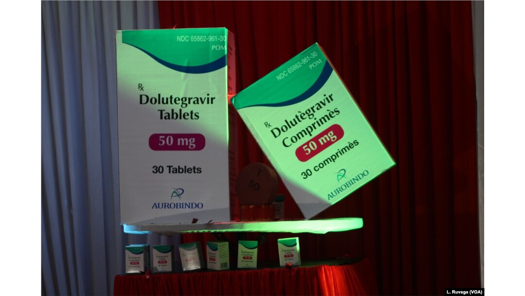 Dolutegravir DTG on display at launch.