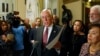 FILE - U.S. House Minority Whip Steny Hoyer is seen speaking to the media at the Capitol in Washington.