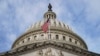 The US Capitol is seen as Senate Democrats and Republicans reached an agreement on to avert a debt crisis in Washington, Oct. 7, 2021. 