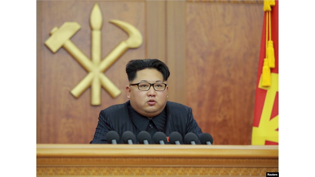 FILE - In his New Year's address, Kim Jong Un called for improved ties with Seoul, sparking speculation that he might pursue a conciliatory course as part of preparations for a major party convention in May.