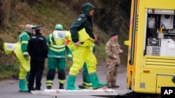 Londonda rossiyalik sobiq josus Sergey Skripal va uning qizi zaharlangan hudud