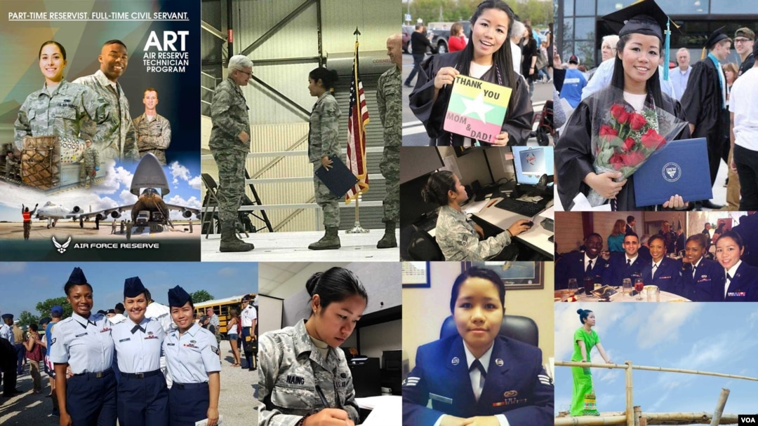 May Zin Soe Naing , US Air Force Reservist