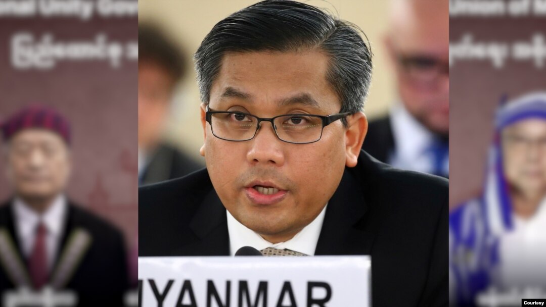 ကုလသမဂ္ဂဆိုင်ရာ မြန်မာအမြဲတမ်းကိုယ်စားလှယ် သံအမတ်ကြီး ဦးကျော်မိုးထွန်း
