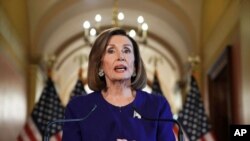 美国众议院议长、民主党人佩洛西宣布对特朗普进行正式弹劾调查（2019年9月24日）