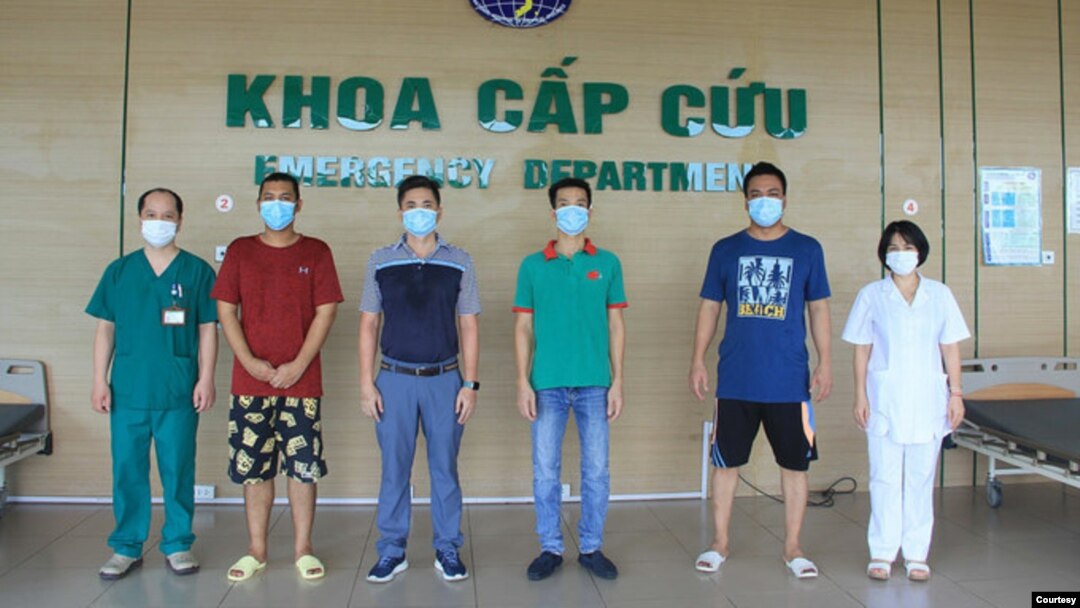 ကိုဗစ် ပျောက်ကင်းသူ(၄)ဦးထဲမှာ မြန်မာ(၂)ဦးလည်း ပါဝင် (ဓါတ်ပုံ the National Hospital for Tropical Diseases in Hanoi )