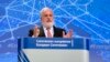 FILE - Miguel Arias Canete, EU climate change commissioner, speaks to reporters at EU headquarters in Brussels, Feb. 25, 2015. Canete says President Donald Trump's decision on pulling out of the Paris Agreement on climate change "has galvanized us," and that Europe and its partners "are ready to lead the way."