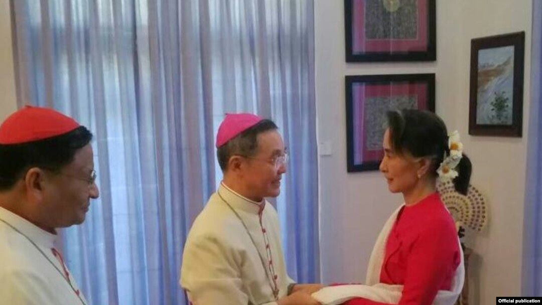 ပုပ်ရဟန်းအထူးကိုယ်စားလှယ် နိုင်ငံတော်အတိုင်ပင်ခံပုဂ္ဂိုလ်နဲ့တွေ့ဆုံ (MOI)