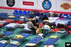 Donetsk va Luganskda uysiz qolgan odamlar, Taganrog, Rossiya, 21-fevral, 2022