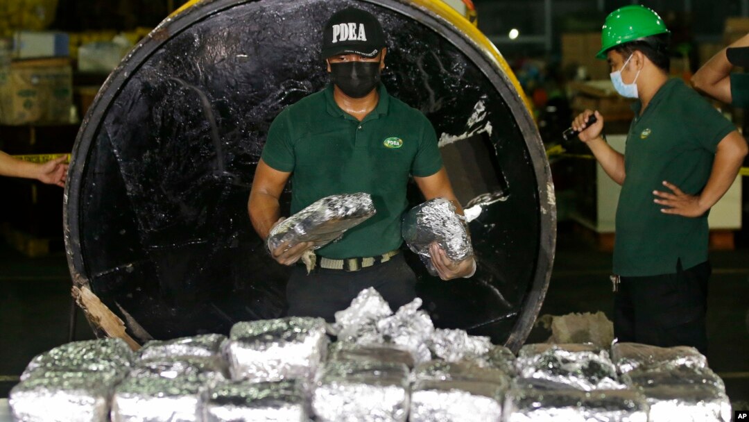 ဖိလစ်ပိုင်နိုင်ငံတွင် Methamphetamine ဖမ်းမိစဉ် 
