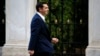 The leader of Greece's Syriza party Alexis Tsipras arrives at the Presidential Palace in Athens, Sept. 21, 2015.