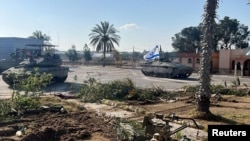 Isroil tanklari Rafahda