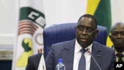 Presidente senegalês, Macky Sall, anfitrião da cimeira da CEDEAO 