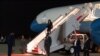 La vicepresidente Kamala Harris al regresar a Washington tras su viaje a Guatemala y México, el 9 de junio de 2021.