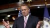 FILE - House Speaker John Boehner is seen speaking during a news conference on Capitol Hill, Feb. 6, 2014.