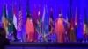 Rwandan dancers perform at the 2015 Africa Day gala, (Mariama Diallo/VOA).