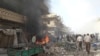 Syrian Airstrikes Kill Dozens at Aleppo Market