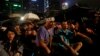 Pro-democracy protesters attend a campaign to kick off the Occupy Central civil disobedience event in Hong Kong August 31, 2014. 