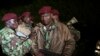 Kenyan soldiers hold their rifles near the Westgate shopping centre in Nairobi September 23, 2013.